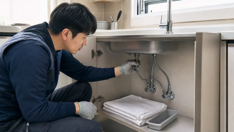 수도꼭지 교체 안내 대표 사진